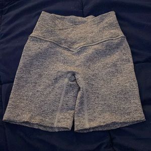 Grey Biker Shorts
